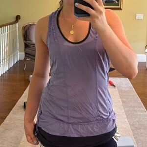 Vintage style Lululemon Ruffle Tank